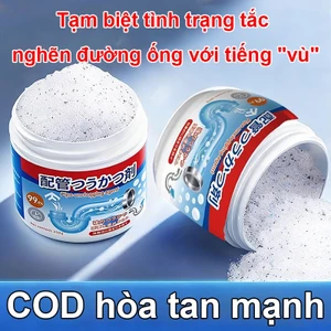 COD 【Nước tẩy cống】chất tẩy rửa đường ống mạnh, chất tẩy dầu mỡ nhà bếp, chất khử mùi nhà vệ sinh.260g,bảo vệ đường ống.