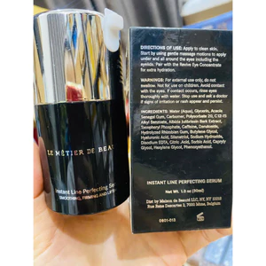 Serum dưỡng da chống nhăn,nếp nhăn khóe miệng 30ml L-e Metier De Beaute,Instant Line Perfecting