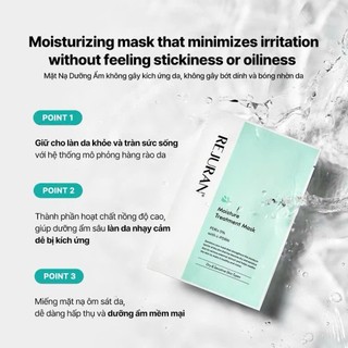 Mặt Nạ PDRN Rejuran Moisture Treatment Mask Giúp Cấp Ẩm, Phục Hồi Da 23ml
