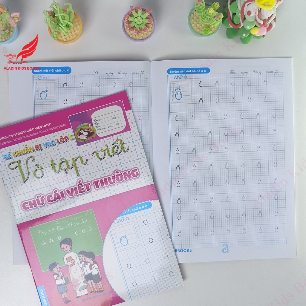 Sách - Bé Chuẩn Bị Vào Lớp 1 -Vở Tập Viết- Mua Lẻ Từng Quyển Hoặc Trọn Bộ 4 Quyển