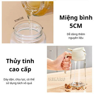 Bình Xịt Dầu Ăn 2in1,Đựng Dầu, Giấm, Nước Mắm Không Nhỏ Giọt, Không Rò Rỉ, Dễ Vệ Sinh Có Quai Cầm