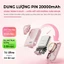 Sạc Dự Phòng BP08, Củ Sạc Nhanh BONNE BP08 10.000 mAh 20.000 mAh Hỗ Trợ Sạc Không Dây