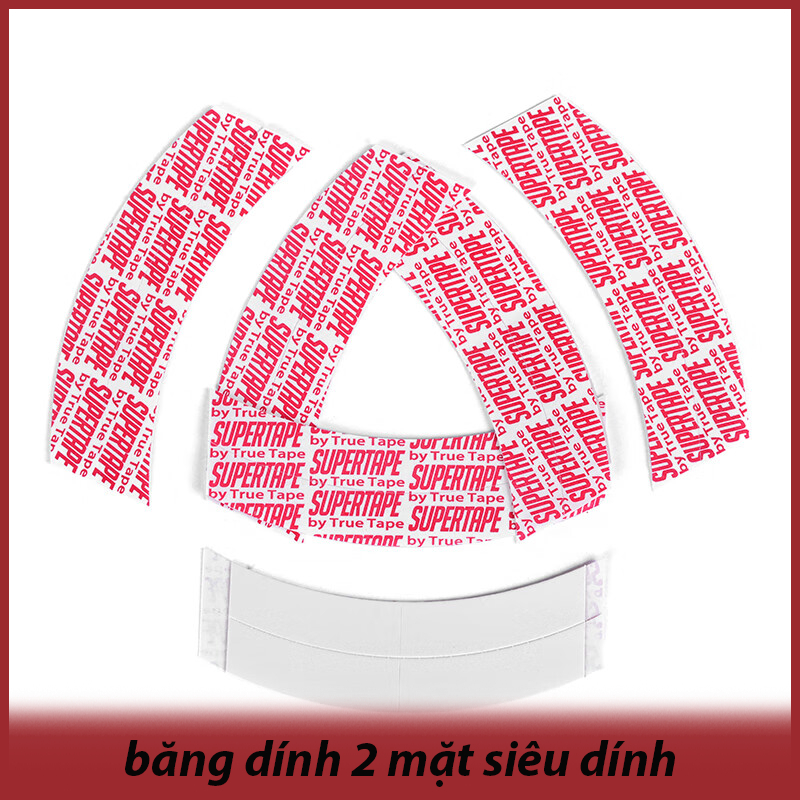 Băng Keo Dán Tóc Giả Hai Mặt Siêu Dính Chống Thấm Nước Cho Tóc Giả Ren Cao Cấp