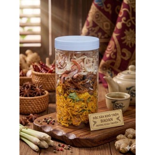 KHÔ MIX 3 LOẠI KHÔ GÀ, KHÔ MỰC, KHÔ BÒ ĂN LÀ NGHIỀN NHÀ BAOANFOOD