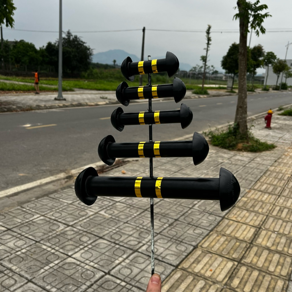 Sáo diều CHUÔNG 5 D34 FULL ĐEN nhựa siêu bền,đa dạng âm thanh từ chuông hoà đàn phù hợp các loại diều sáo