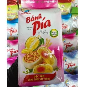 Bánh pía Hương Phù Sa ( lòng đỏ trứng nhuyễn như hình ) 400g -- đặc sản Vũng Thơm Sóc Trăng