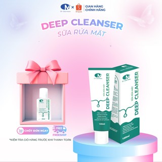 Sữa Rửa Mặt Ngừa Mụn, Sạch Sâu, Giảm Nhờn, Kiềm Dầu, Sáng Da 100ml Dr Cosmess