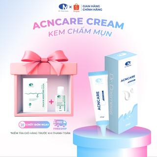 HIỆU QUẢ NHANH | Kem Chấm Mụn Acnecare AHA BHA 20g, Gom Cồi, Xẹp Mụn 24h Tiếng, Ngăn Mụn Dr Cosmess