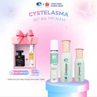 Combo 3 Kem Mờ Nám Cystelasma Dr Cosmess - Giảm Nám, Mờ Thâm, Sáng Da Tức Thì Hiệu Quả