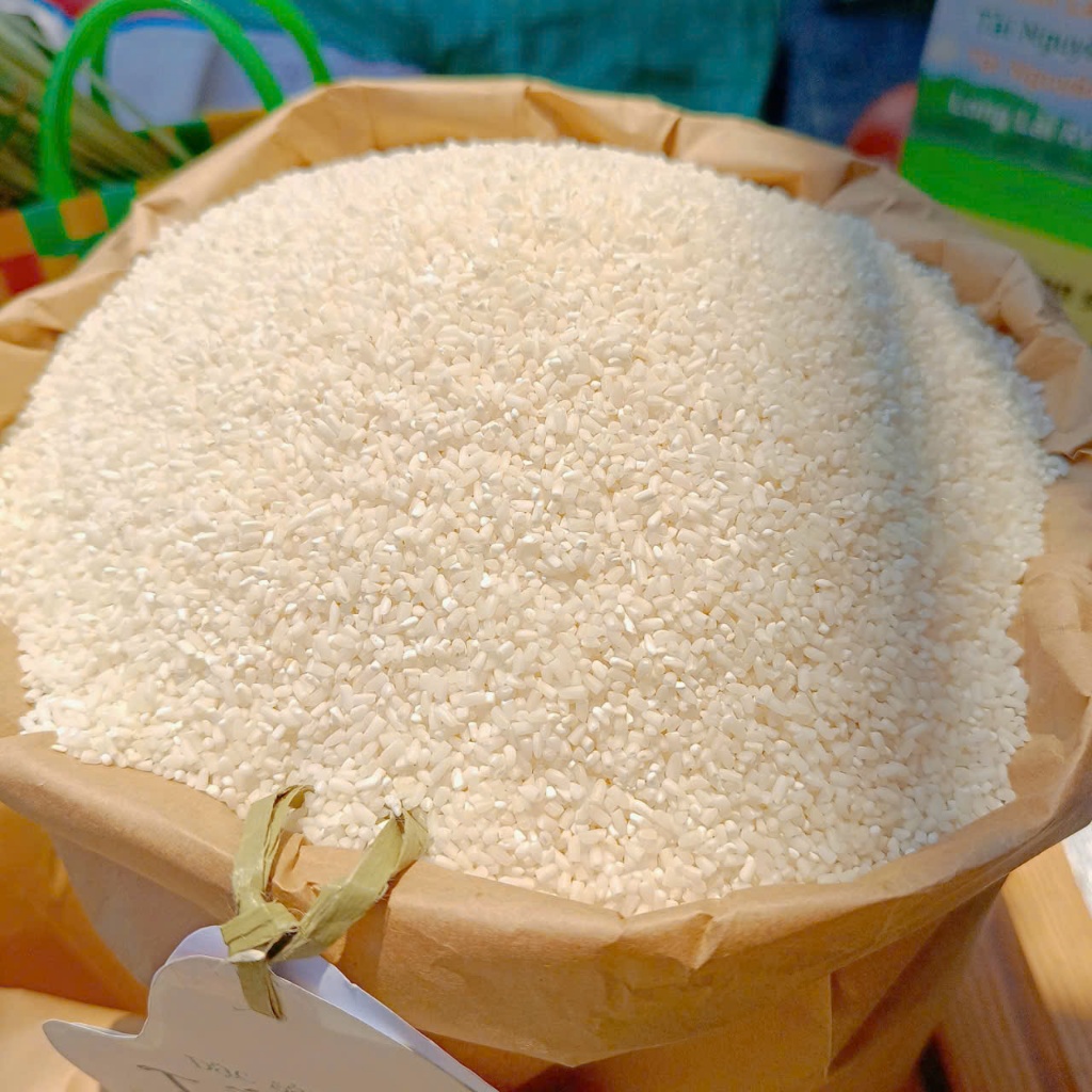 3kg Tấm Nàng Thơm Chợ Đào xát mộc, không đánh bóng - hạt nhuyễn nhỏ xíu - MỀM, XỐP, NGỌT CƠM, THƠM - nấu cơm tấm ngon