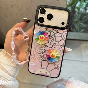 Case Iphone Ốp Lưng Hoa Cúc G-Dragon Rainbow Cute Smile Pop 🌈-Nắng Case