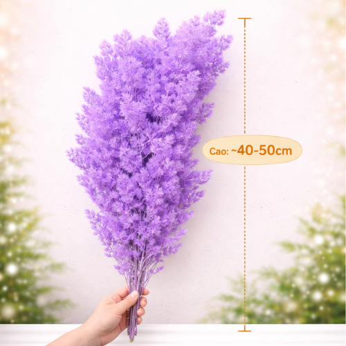 Tùng nho khô cao cấp đủ các màu bó 100g ,hoa sấy khô trang trí sang trọng an toàn sức khoẻ