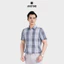 Áo Sơ Mi Ngắn Tay Nam Kẻ Đen Aristino Thời Trang Công Sở ASS607EDP01