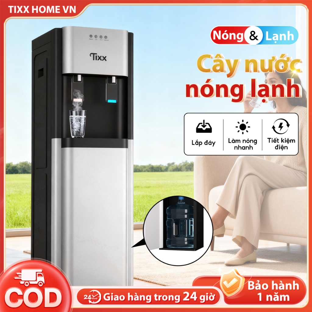 TIXX Cây nước nóng lạnh 500W Máy nước nóng lạnh Tiết kiệm điện