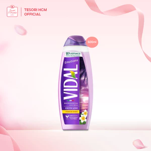 Sữa tắm gội 2 trong 1 Vidal 500ml thành phần tự nhiên dành cho cả gia đình
