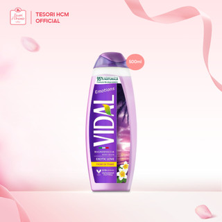 Sữa tắm gội 2 trong 1 Vidal 500ml thành phần tự nhiên dành cho cả gia đình