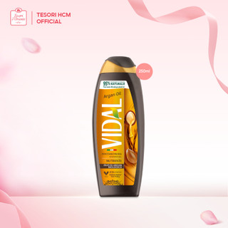 Sữa tắm gội 2 trong 1 Vidal 250ml thành phần tự nhiên dành cho cả gia đình
