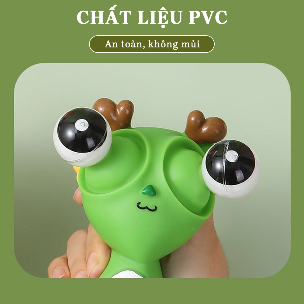 Pop-Out Eye Dragon Squeeze Toy - Giảm áp lực Cảm giác Squishy, Bóng chống căng thẳng buồn cười, Đồ chơi lo lắng lý tưởng