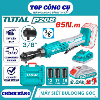 TOTAL Máy siết buloong góc dùng pin 20V TDRLI206015, TDRLI2060151, TDRLI2060152