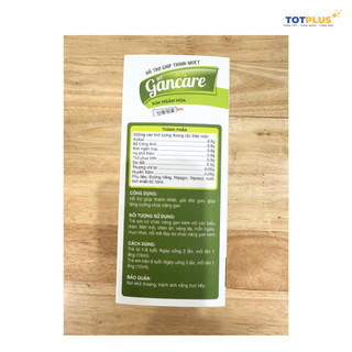 NT Gancare – Hỗ Trợ Mát Gan, Thanh Nhiệt, Giải Độc Gan Cho Trẻ Từ 1 Tuổi