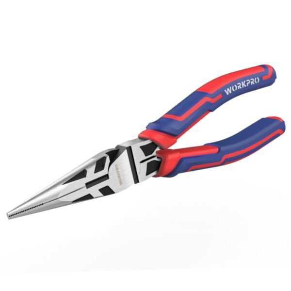 Kìm nhọn dài WORKPRO WP231102 bằng thép CR-V cao cấp 8 inch - 200mm - Hàng chuẩn chính hãng