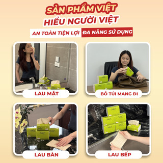Giấy ăn Silkwell gấu trúc Thùng 30 gói 100 tờ 3 lớp siêu dai mềm mịn, hàng siêu thị cao cấp