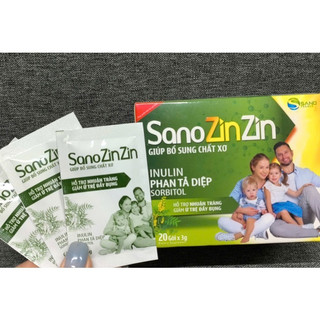 SANO ZIN ZIN - Giúp cải thiện táo bón, bổ sung chất xơ, hệ tiêu hóa khỏe hơn.