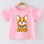 👕 Áo Thun Bé Gái mềm mịn thoáng mát in hình dễ thương 👕 AT651