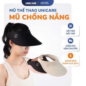 Mũ Chống Nắng Nửa Đầu Unicare, Mũ Vành Rộng Chống Tia UV Che Trán Thời Trang Chính Hãng