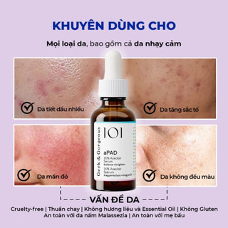 Tinh Chất Geek & Gorgeous aPAD 20% Azelaic Acid Mờ Thâm, Dưỡng Sáng, Kiểm Soát Dầu 30ml Duduhouse