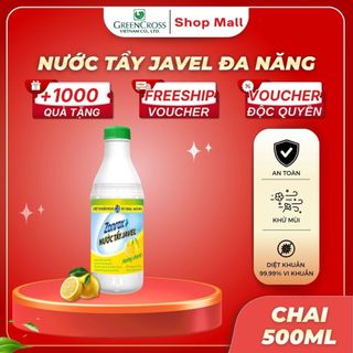 Nước Tẩy Đa Năng ZonRox Javel 500ml – Tẩy Trắng Vết Bẩn Hiệu Quả