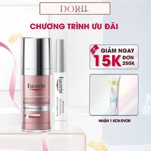 COMBO Giảm Thâm Nám & Dưỡng Trắng Eucerin (Spotless Brightening Booster Serum 30ml & UltraWhite Spotless Corrector 5ml)
