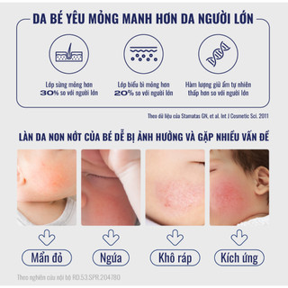 Dầu massage cho bé sơ sinh, Kem dưỡng ẩm làm dịu da Cetaphil Baby Soothing & Moisturizing Cream 100g