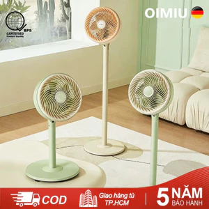 OIMIU [Tiếng ồn thấp] Quạt đứng Công suất thấp gió mạnh Nhiều chế độ điều khiển, có thể xoay