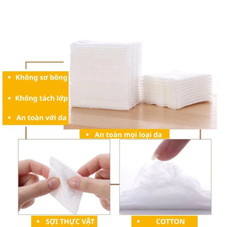 [HÀNG TẶNG KHÔNG BÁN] Bông Tẩy Trang Kihasu Mềm Mịn Dịu Nhẹ Cho Da – Dùng Kèm Skincare