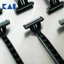 Set 20 dao cạo râu Kai LUF-20P 2 lưỡi màu đen có nắp nhựa bảo vệ