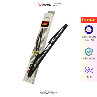 Bộ Gạt Mưa Vista Kính Hậu Cho Xe Ô Tô Vinfast VF7 (VF-7) - Lưỡi Silicon - Tiêu Chuẩn Châu Âu - Siêu Sạch - Siêu Bền
