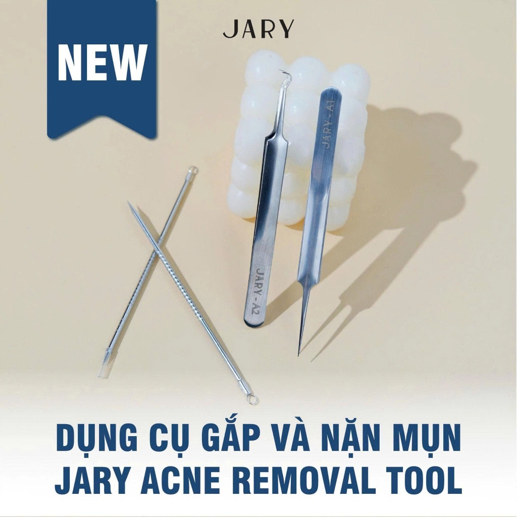 Dụng Cụ Gắp Mụn Đầu Nhọn Jary Acne Removal Tool Cây Nhíp Lấy Nhân Mụn
