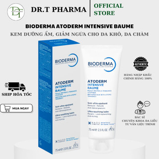 [HÀNG CÔNG TY] Kem dưỡng ẩm giảm ngứa cho da khô, viêm da cơ địa Bioderma Atoderm Intensive Baume