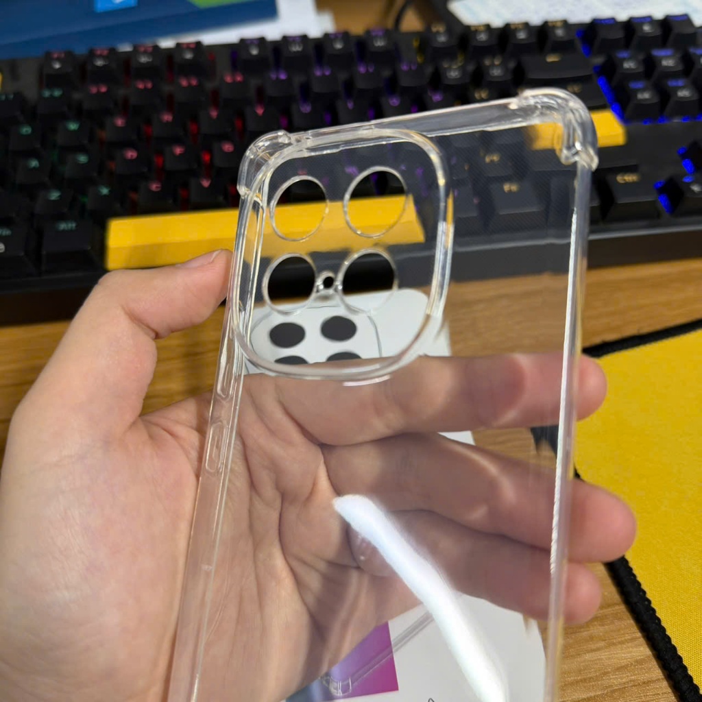 Ốp lưng Vivo iQoo z10 turbo pro, z10 turbo silicon dẻo trong suốt bảo vệ camera điện thoại bibi