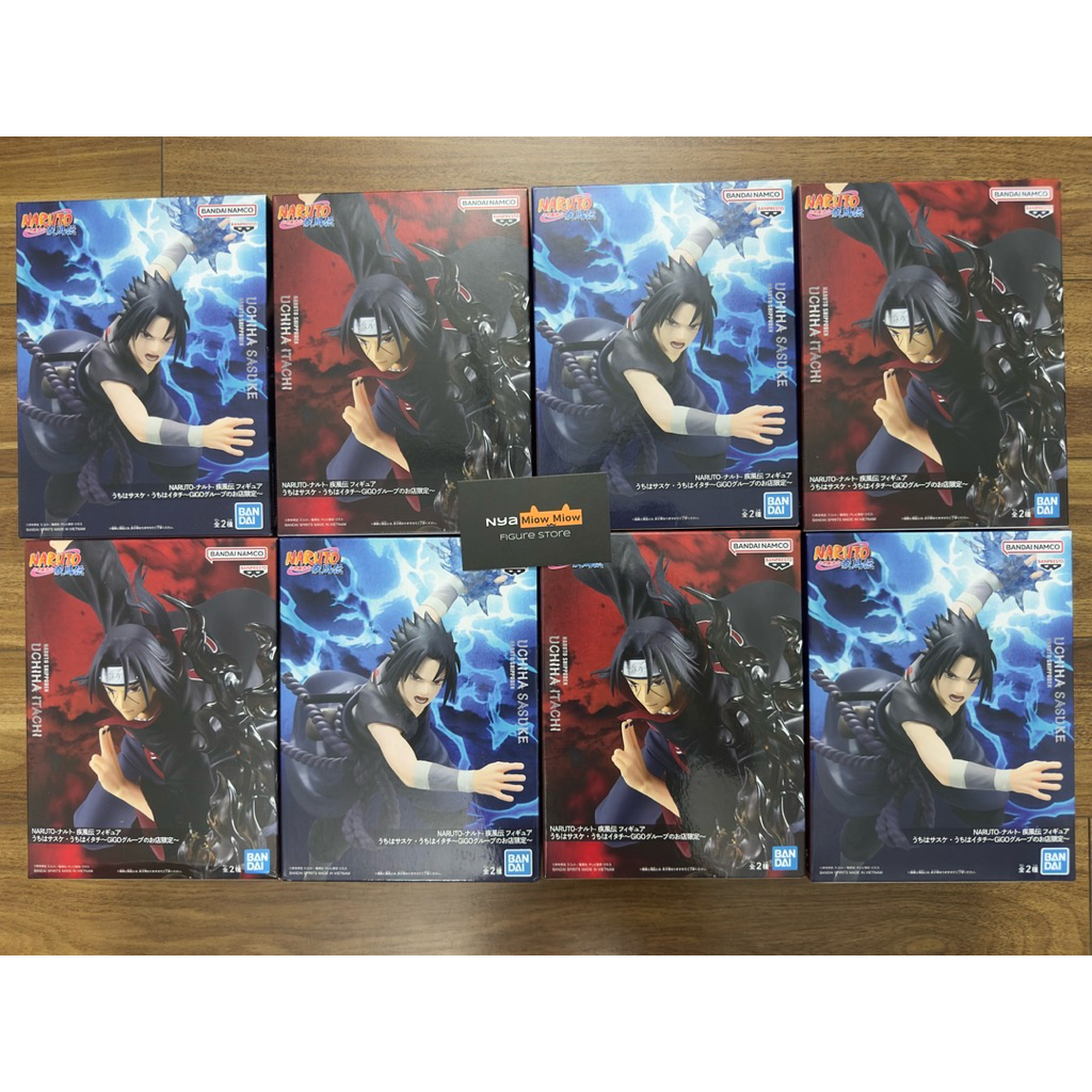 Gigo limited - Uchiha Sasuke vs Uchiha Itachi - Mô hình chính hãng
