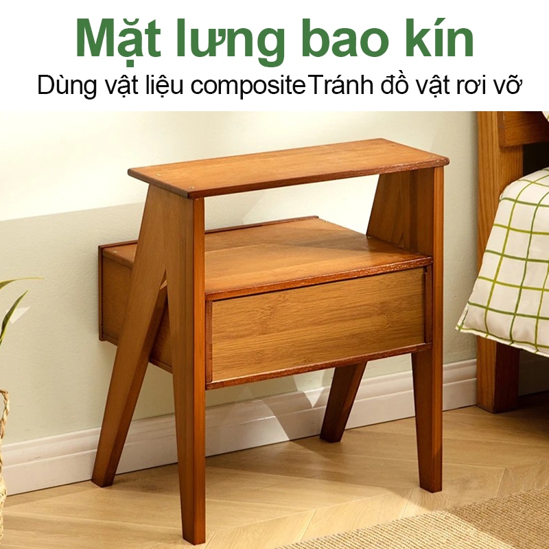 Tủ Đầu Giường Đa Năng Thiết Kế Hiện Đại, Vừa Là Tủ Để Đồ Vừa Là Bàn Nhỏ Để Sofa/Phòng Ngủ