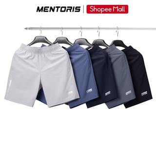 Quần Short Gió Nam MENTORIS, Quần Đùi Thể Thao, Cạp Chun Co Giãn, Chất Vải Mềm Nhẹ, Thoáng Khí MSR01