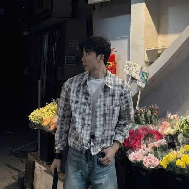 Áo Sơ Mi Flannel Nam Halley Kẻ Caro Hàn Quốc - Sơ Mi Dài Tay Form Rộng Khoác Ngoài Lãng Tử A52