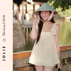 Set Áo Hai Dây Dáng Babydoll Phối Quần Short JOLIE – Đồ Bộ Đi Chơi, Đi Biển Siêu Xinh
