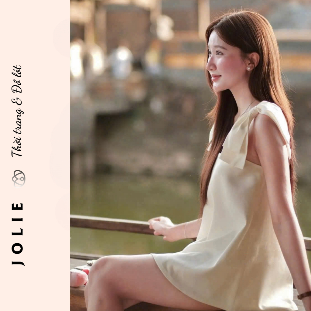 Set Áo Hai Dây Dáng Babydoll Phối Quần Short JOLIE – Đồ Bộ Đi Chơi, Đi Biển Siêu Xinh