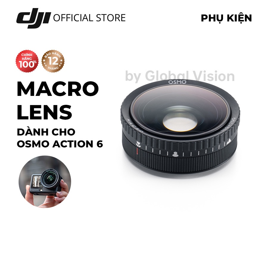 Lens Macro DJI Osmo Action 6