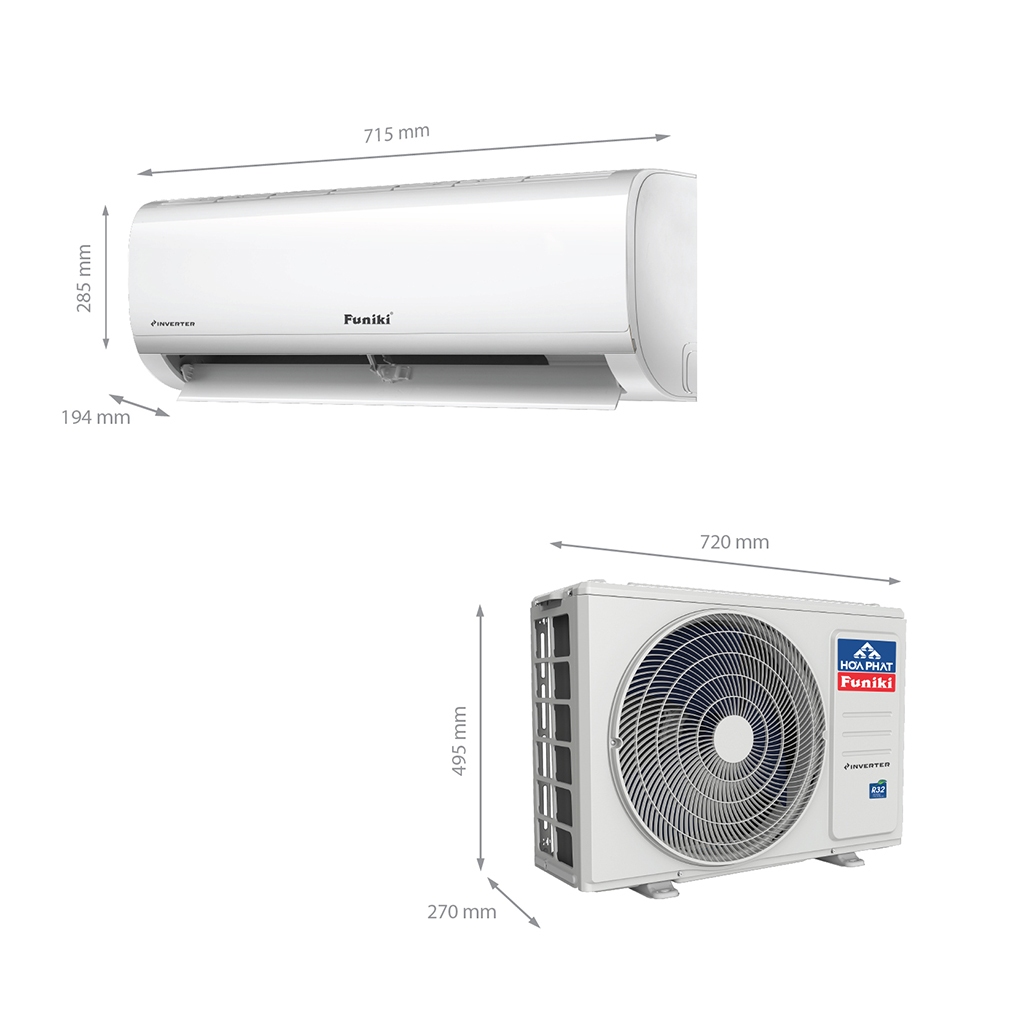 [Chính Hãng - Mới 100%] Máy Lạnh Funiki Inverter 1 HP HIC09TMU Tiết Kiệm Điện Độ Bền Cao BH 24 Tháng