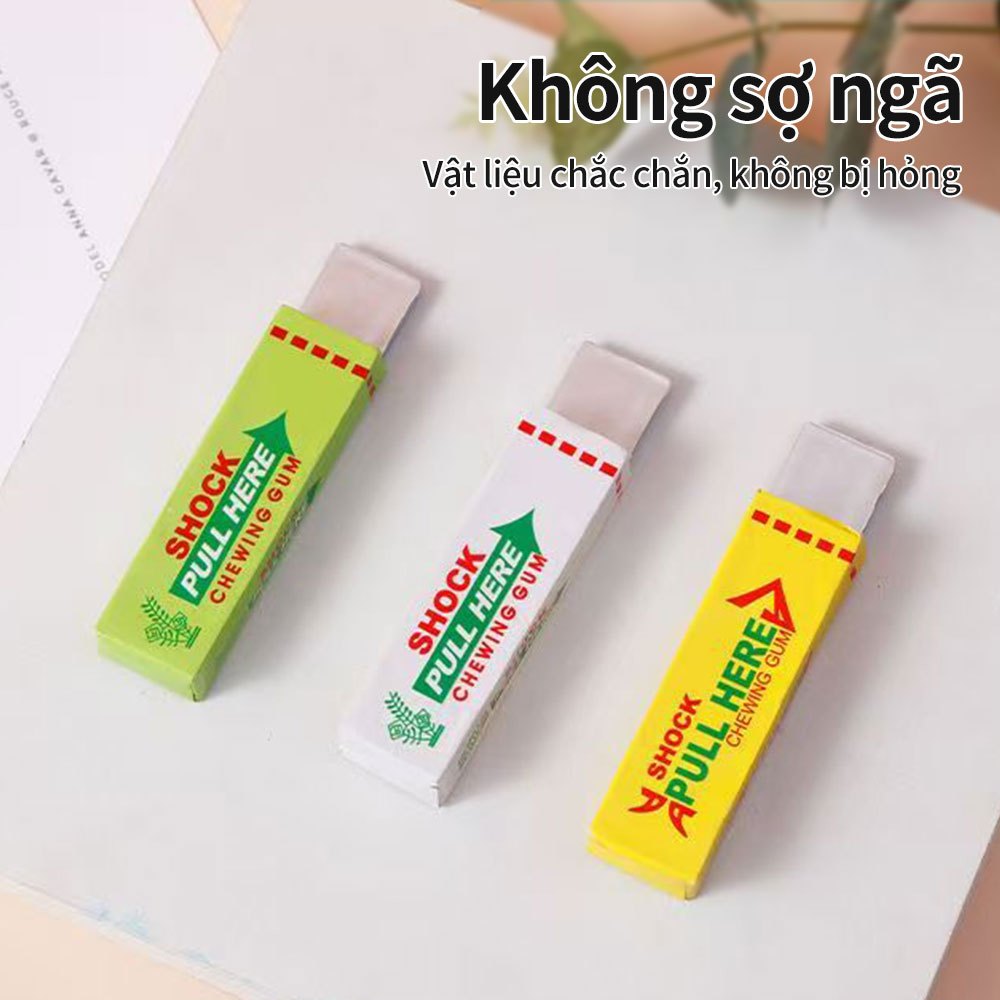 Điện sốc Joke nhai kẹo cao su sốc đồ chơi quà tặng Gadget đùa thủ thuật Gag buồn cười màu ngẫu nhiên