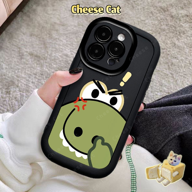 Ốp lưng iPhone hình dấu hỏi cá sấu ngộ nghĩnh cho iPhone 14 13 12 11 15 16 17 Pro Max/Plus/Air Xs Max XR 7Plus